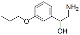 Benzenemethanol, alpha-(aminomethyl)-3-propoxy- (9CI) 结构式