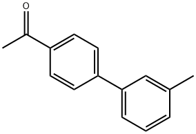 1-(3'-METHYL[1,1'-BIPHENYL]-4-YL)ETHANONE Structure