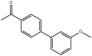 1-(3'-METHOXYBIPHENYL-4-YL)ETHANONE Structure