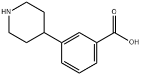 4-(3'-CARBOXYPHENYL)PIPERIDINE
 Structure