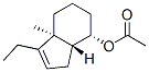 1H-Inden-7-ol,3-ethyl-3a,4,5,6,7,7a-hexahydro-3a-methyl-,acetate,(3aS,7S,7aR)-(9CI)|