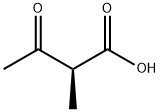 Butanoic acid, 2-methyl-3-oxo-, (2S)- (9CI) Struktur