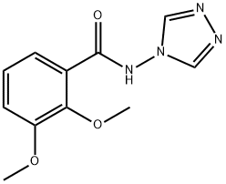 Benzamide, 2,3-dimethoxy-N-4H-1,2,4-triazol-4-yl- (9CI) Structure