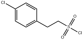 2-(4-クロロフェニル)エタンスルホニルクロリド 化学構造式