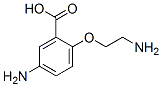 Benzoic acid, 5-amino-2-(2-aminoethoxy)- (9CI) Struktur