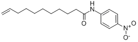 10-Undecenamide, N-(4-nitrophenyl)- Struktur