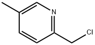 2-(氯甲基)-5-甲基吡啶 结构式