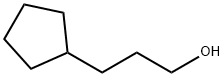 3-环戊基-1-丙醇 结构式