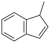 1-メチル-1H-インデン 化学構造式