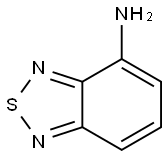 4-氨基-2,1,3-苯并噻二唑, 767-64-6, 结构式