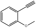 1-エチニル-2-メトキシベンゼン 化学構造式