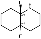 trans-デカヒドロキノリン 化学構造式