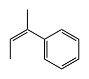 trans-2-Phenyl-2-butene Struktur