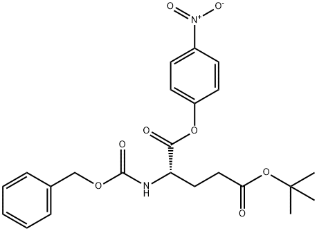 Z-GLU(OTBU)-ONP Structure