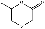 6-Methyl-1,4-oxathian-2-one Struktur