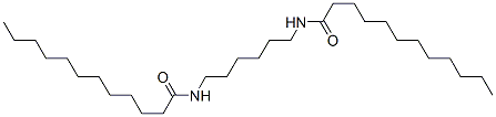 N,N'-ジラウロイルヘキサメチレンジアミン 化学構造式