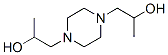 alpha,alpha'-dimethylpiperazine-1,4-diethanol Struktur