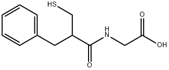76721-89-6 rac-N-[(R*)-2-(メルカプトメチル)-1-オキソ-3-フェニルプロピル]グリシン