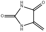 5-亚甲基咪唑烷-2,4-二酮, 7673-65-6, 结构式