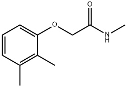 Acetamide, 2-(2,3-dimethylphenoxy)-N-methyl- (9CI) 结构式