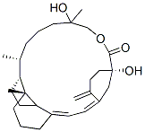 (5Z,7E,23R)-3β,23,25-Trihydroxy-9,10-secocholesta-5,7,10(19)-trien-26-oic acid γ-lactone Structure