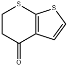 5,6-Dihydro-4H-thieno[2,3-b]thiopyran-4-one Struktur
