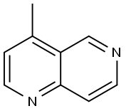 4-Methyl-1,6-naphthyridine Struktur
