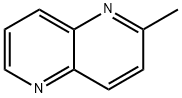 2-メチル-1,5-ナフチリジン 化学構造式