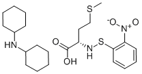 N-[(2-ニトロフェニル)チオ]-L-メチオニン·ジシクロヘキシルアミン 化学構造式