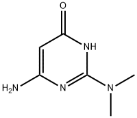2-二甲基氨基-4-氨基-6-羟基嘧啶 结构式