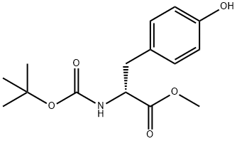 BOC-D-TYR-OME Struktur