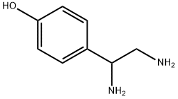 Phenol, 4-(1,2-diaminoethyl)- (9CI) Struktur