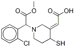 trans-Clopidogrel Thiol Metabolite
(Mixture of Diastereomers)
Discontinued Structure