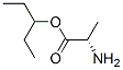 L-Alanine, 1-ethylpropyl ester (9CI) Struktur