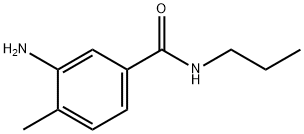 3-amino-4-methyl-N-propylbenzamide Struktur