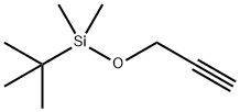 tert-ブチルジメチル(2-プロピニルオキシ)シラン 化学構造式