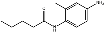 N-(4-アミノ-2-メチルフェニル)ペンタンアミド HYDROCHLORIDE 化学構造式