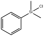 クロロジメチルフェニルシラン 化学構造式