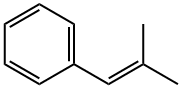 2-甲基-1-苯基丙烯,768-49-0,结构式