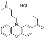 PROPIONYLPROMAZINE HYDROCHLORIDE Struktur