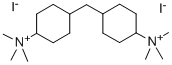 4,4'-メチレンビス[N,N,N-トリメチルシクロヘキサンアミニウム] 化学構造式