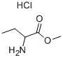 DL-2-アミノ酪酸メチル塩酸塩 化学構造式
