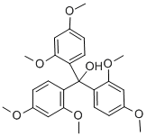 トリス(2,4-ジメトキシフェニル)メタノール 化学構造式