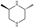 (2R,6R)-2,6-二甲基哌嗪 结构式