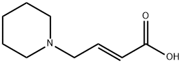 (2E)-4-(1-哌啶基)-2-丁烯酸,768341-84-0,结构式