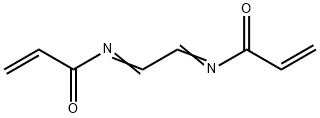Glyoxal bis(acrylamide) Struktur