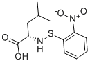 N-2-硝基苯亚磺酰基-L-亮氨酸, 7685-67-8, 结构式