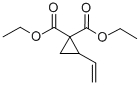 2-乙烯基环丙烷-1,1-二甲酸二乙酯, 7686-78-4, 结构式