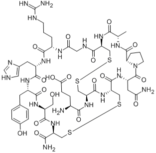 芋螺毒素 G I, 76862-65-2, 结构式