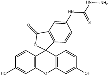 FLUORESCEIN-5-THIOSEMICARBAZIDE Struktur
